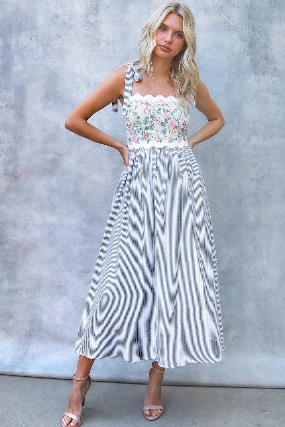 Floral Midi Dress