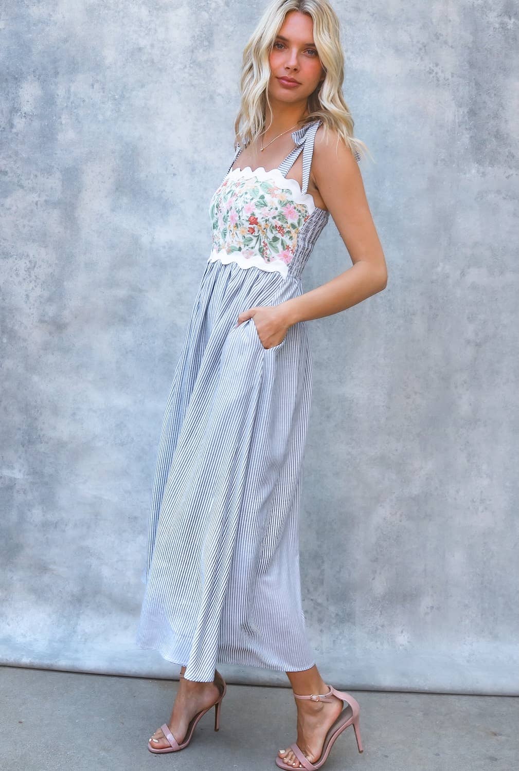 Floral Midi Dress