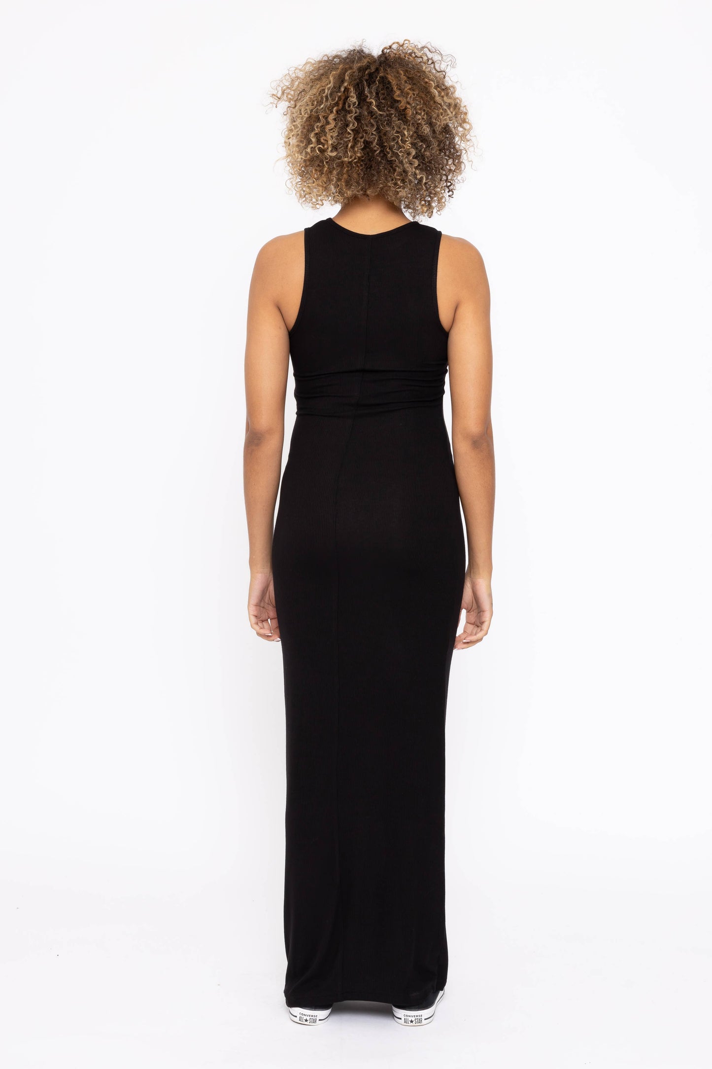 Ribbed Maxi Dress