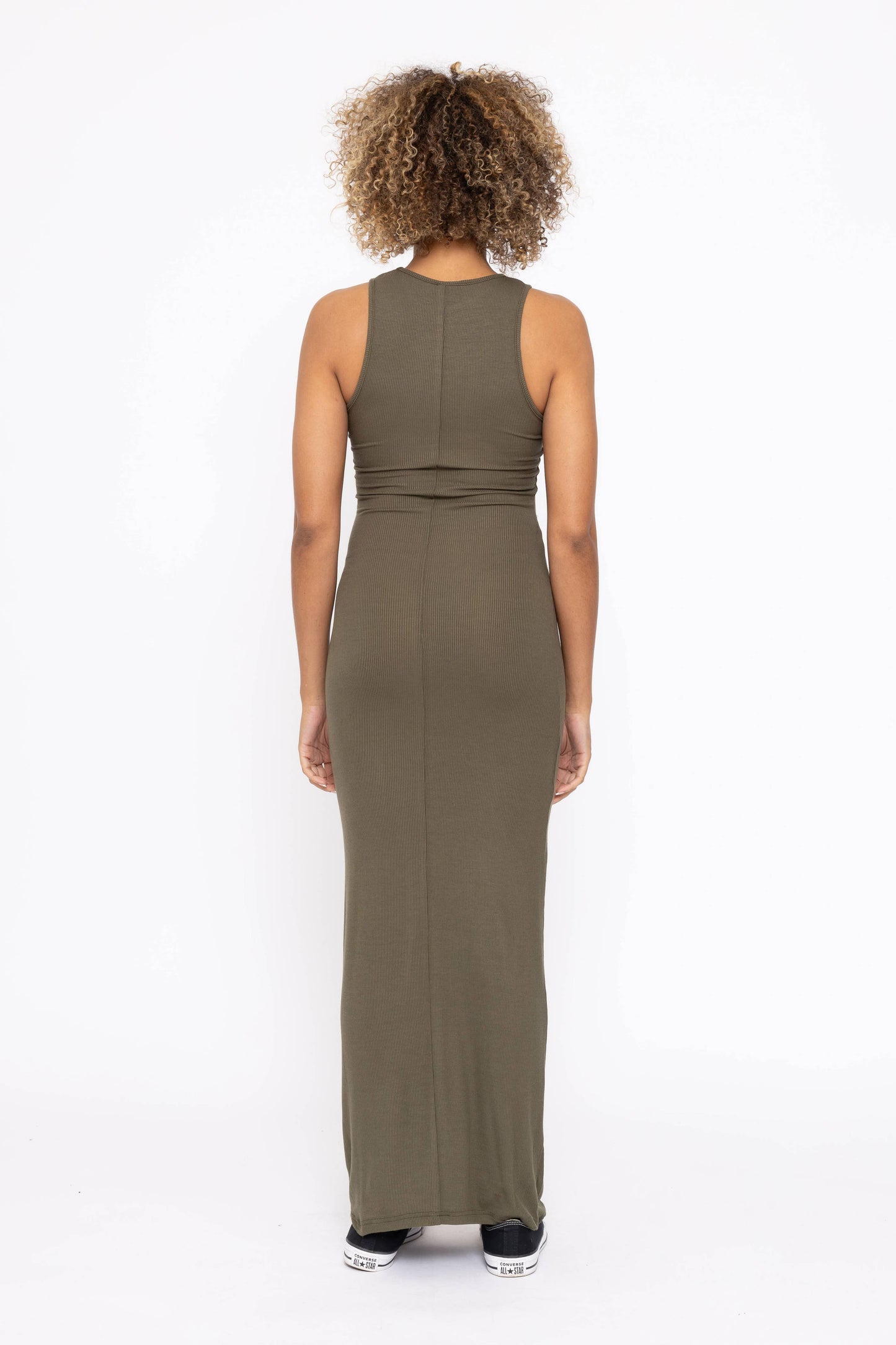 Ribbed Maxi Dress