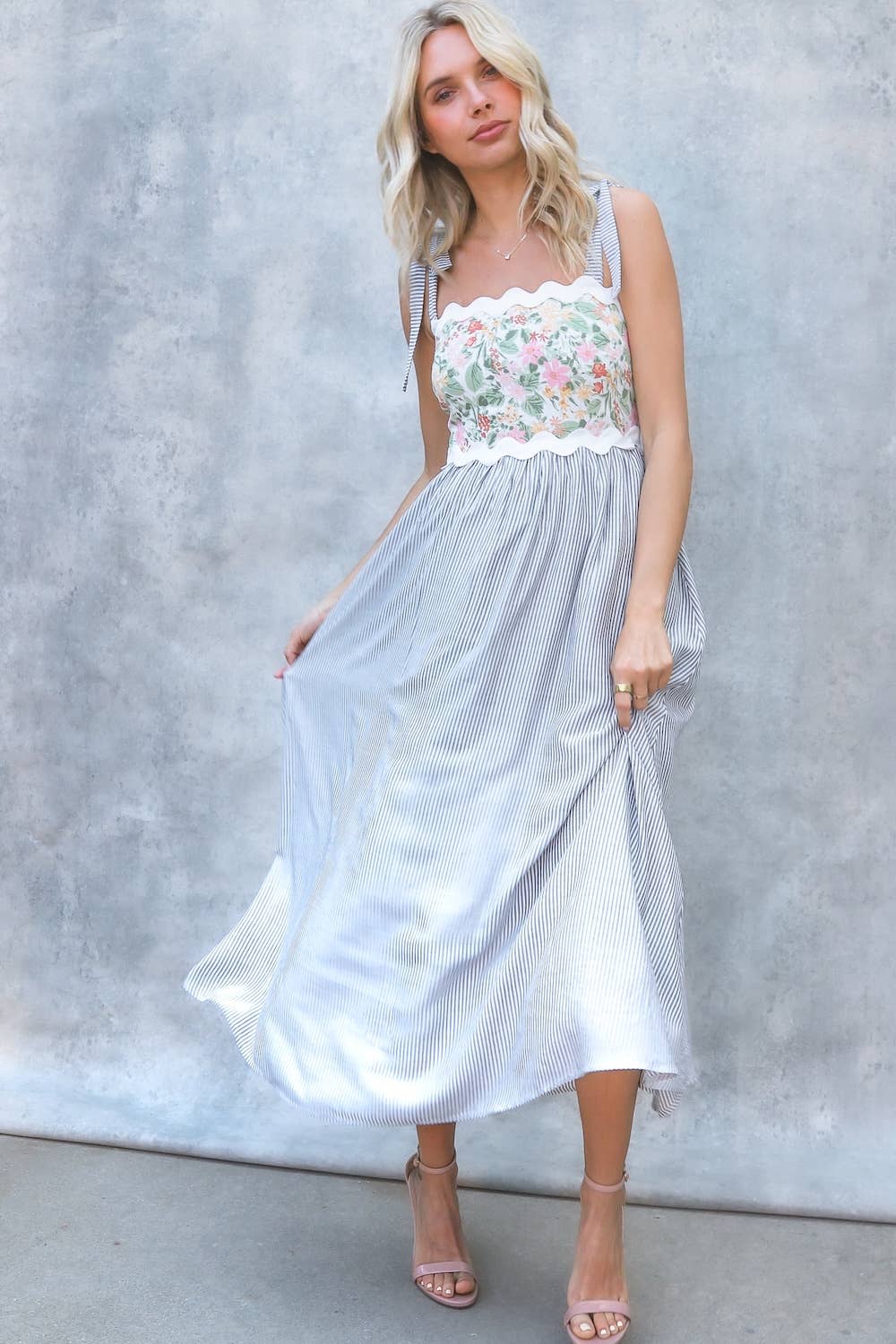 Floral Midi Dress