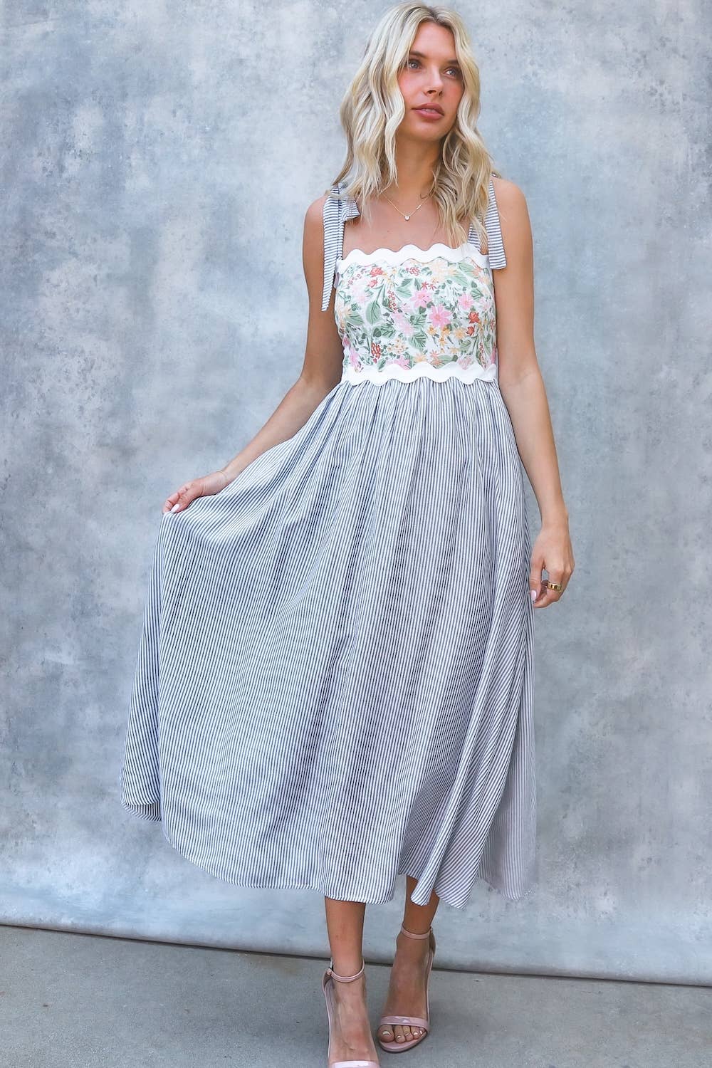 Floral Midi Dress