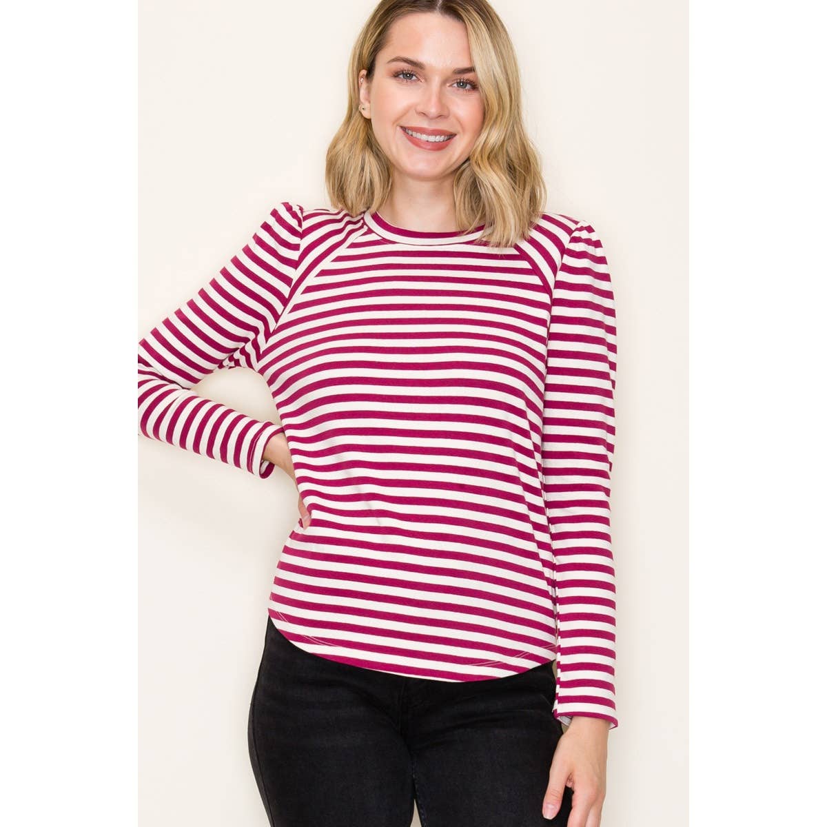 Dressy Striped Top