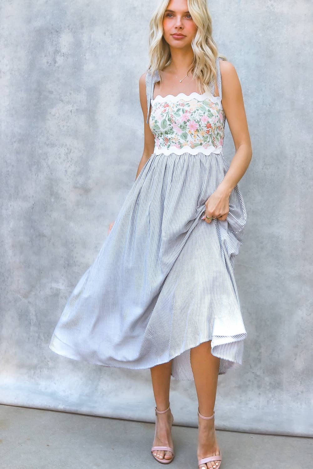 Floral Midi Dress