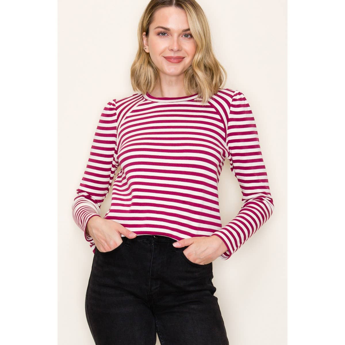 Dressy Striped Top