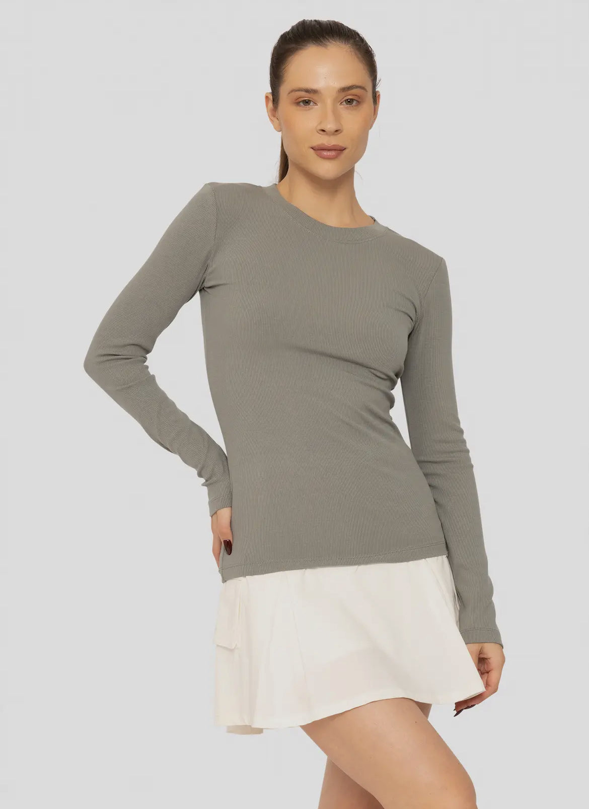 Micro-Ribbed Top