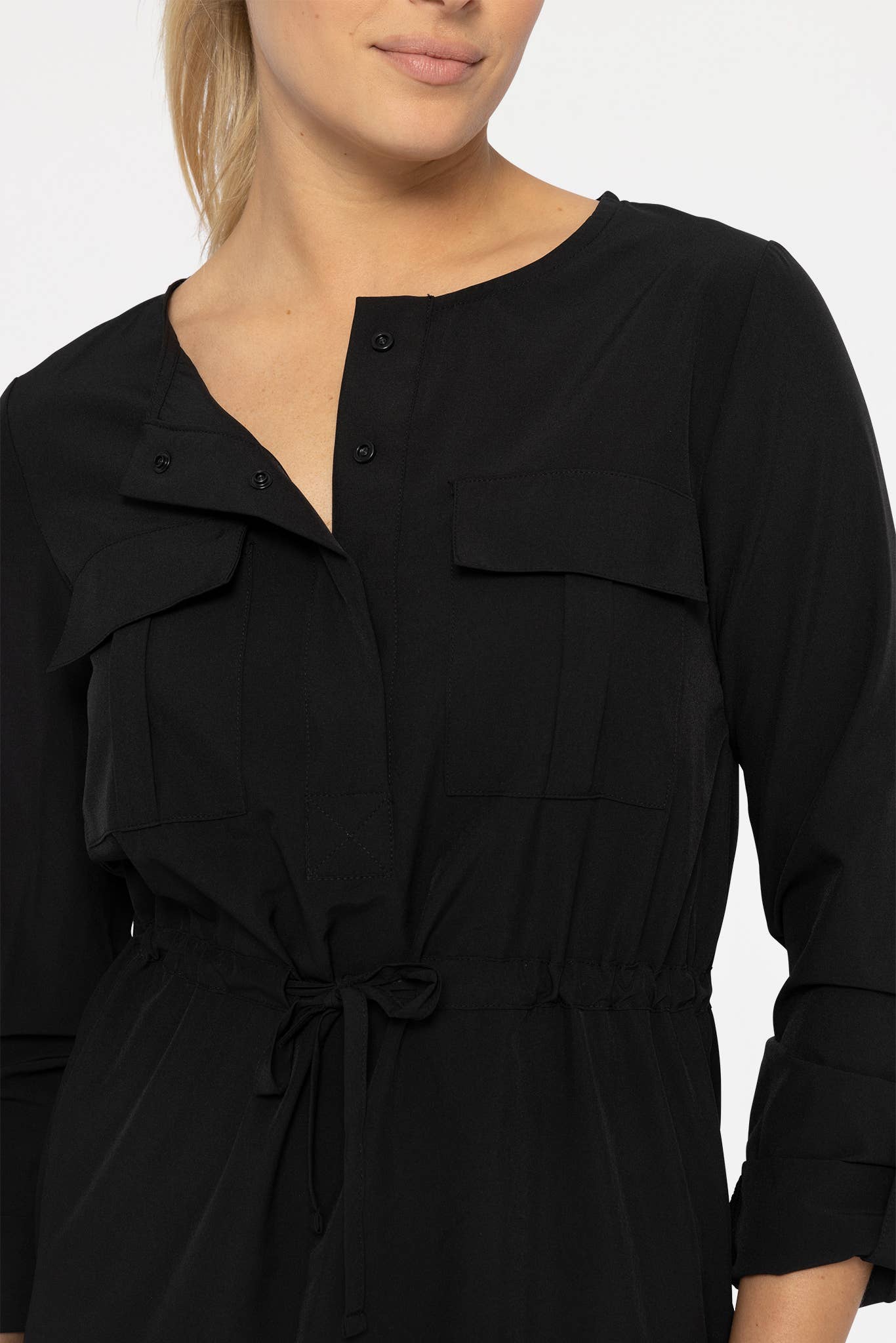 Stretch Woven Dress