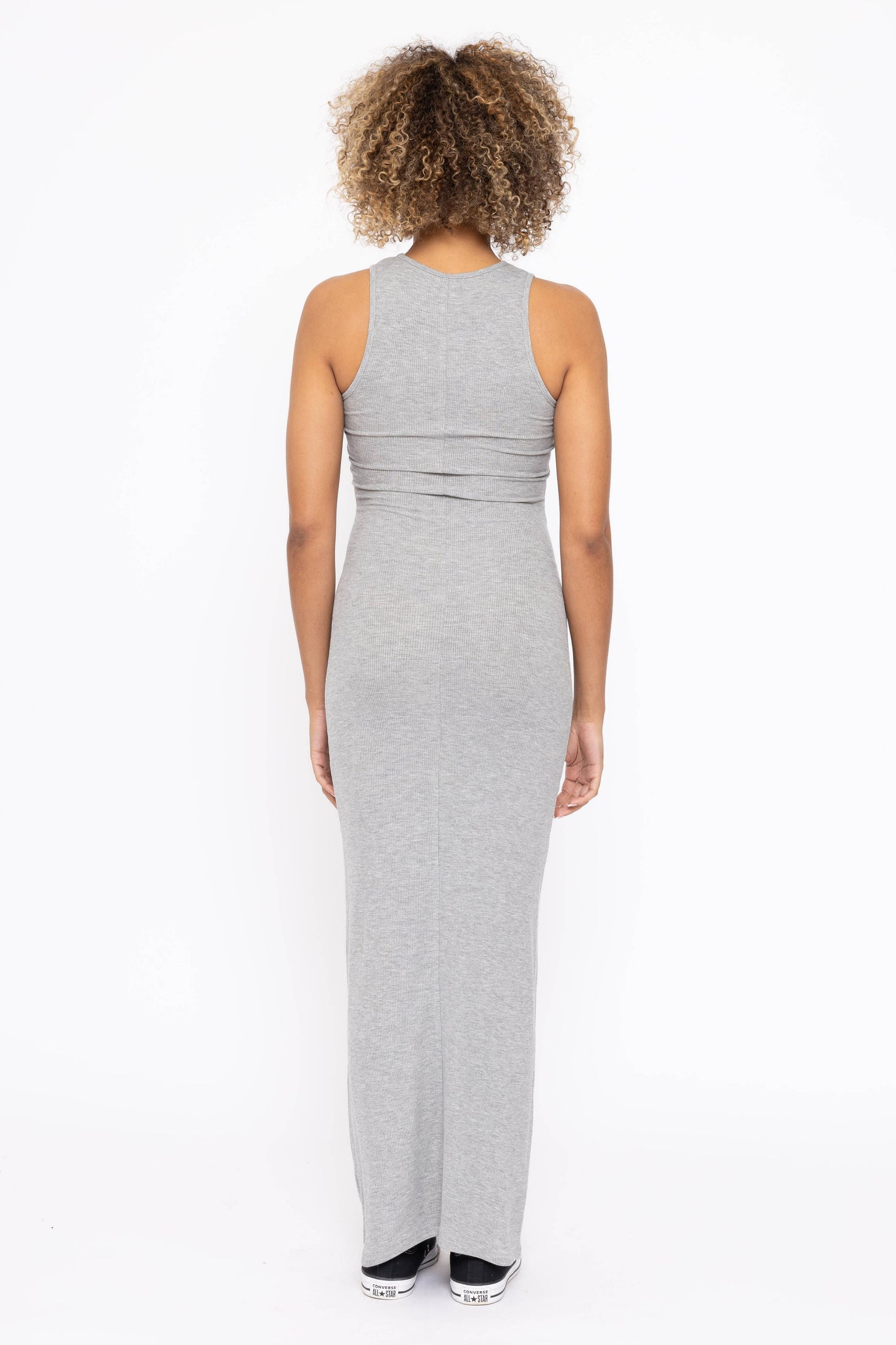 Ribbed Maxi Dress