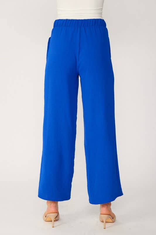 Wide leg flowy pants