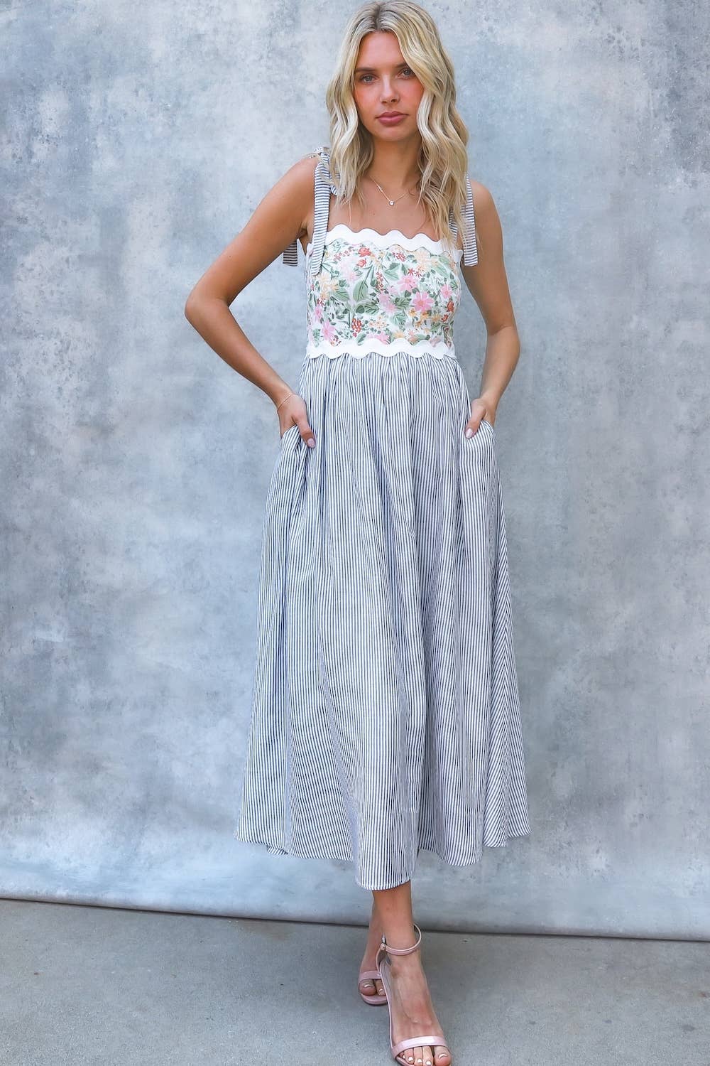 Floral Midi Dress