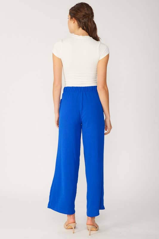 Wide leg flowy pants