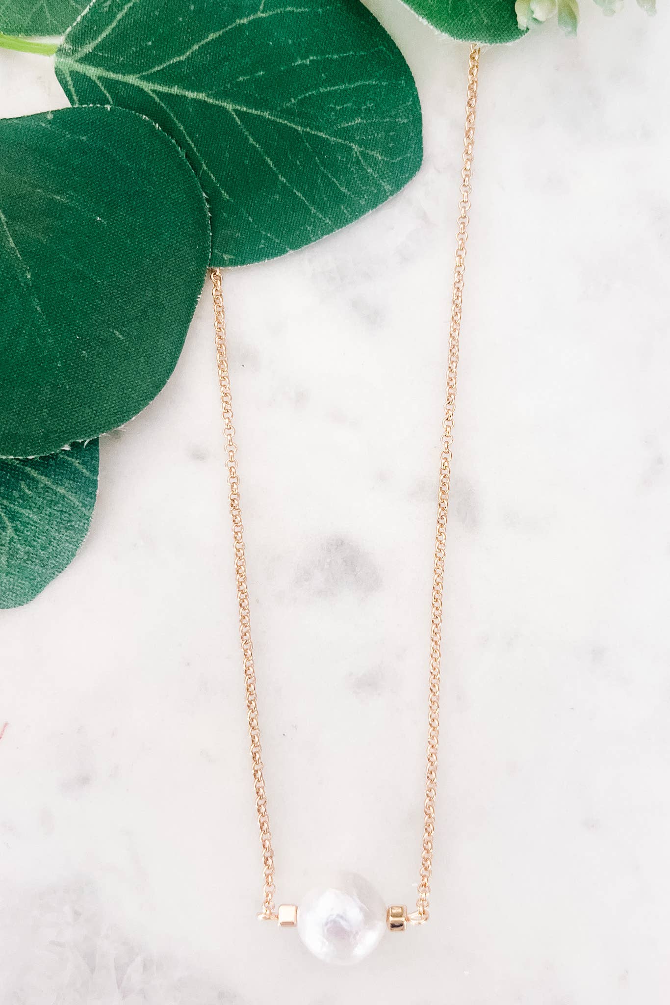 Single Pearl Necklace