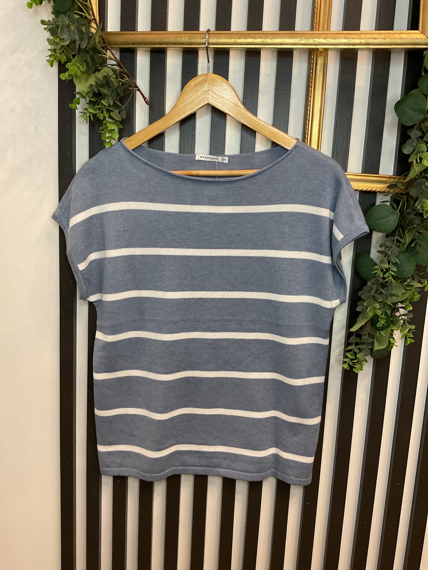 Stripe Crew Sweater