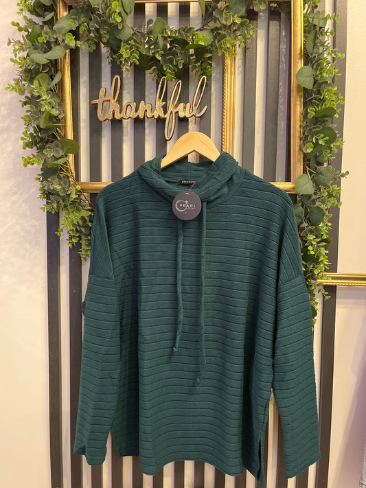 Hunter Green Knit Top