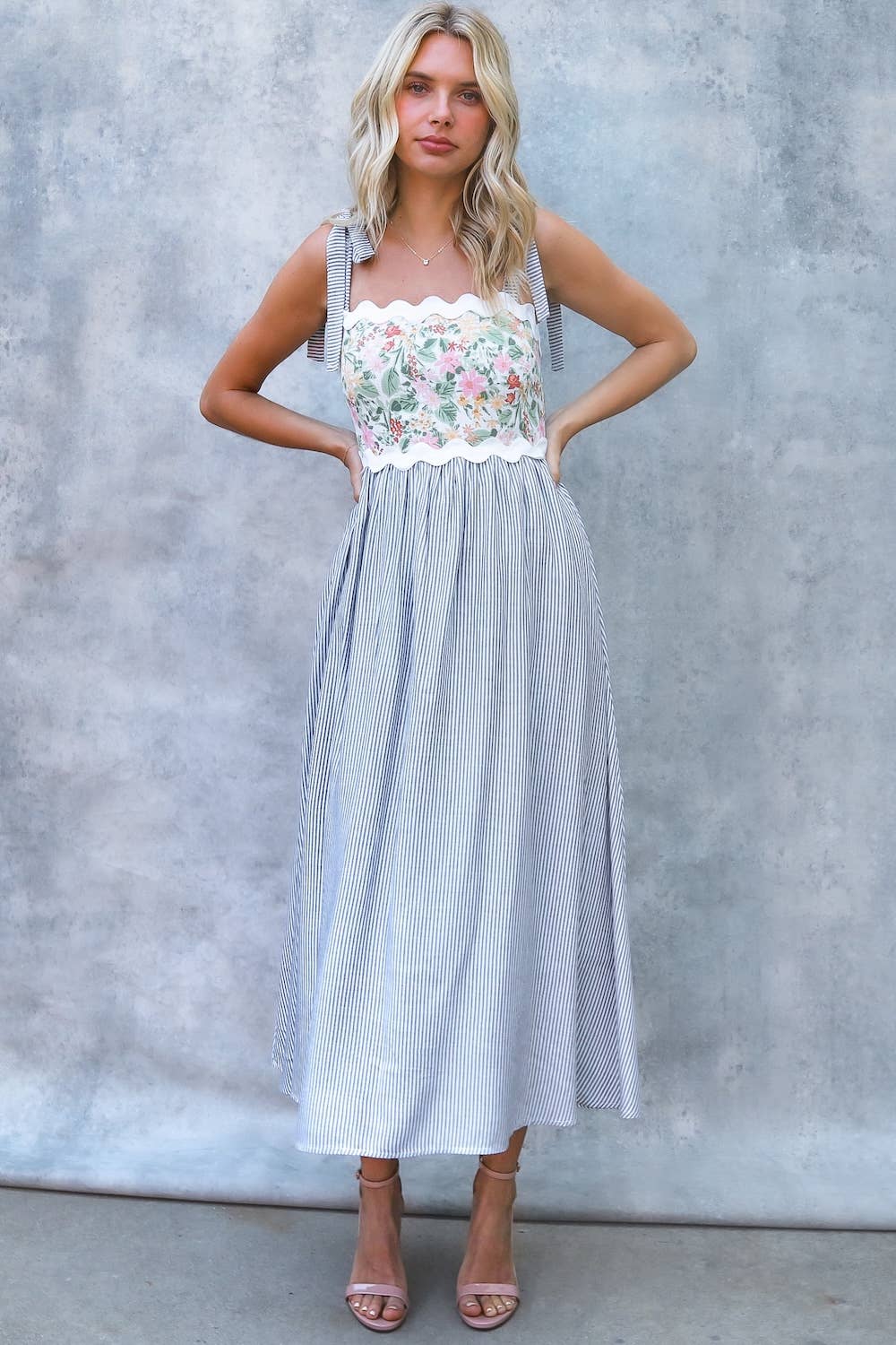 Floral Midi Dress