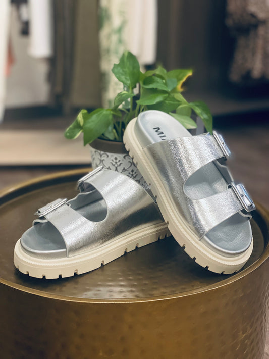 Gen Silver Sandal