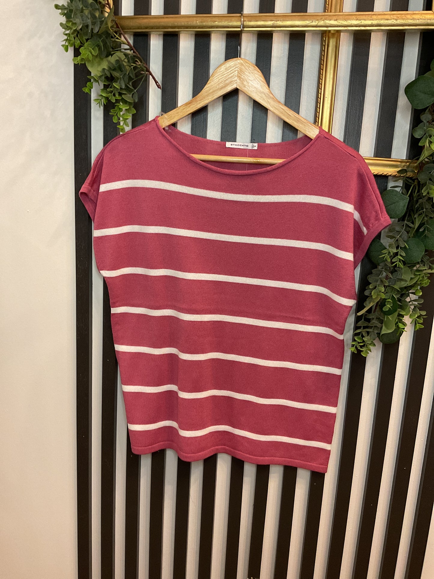 Stripe Crew Sweater