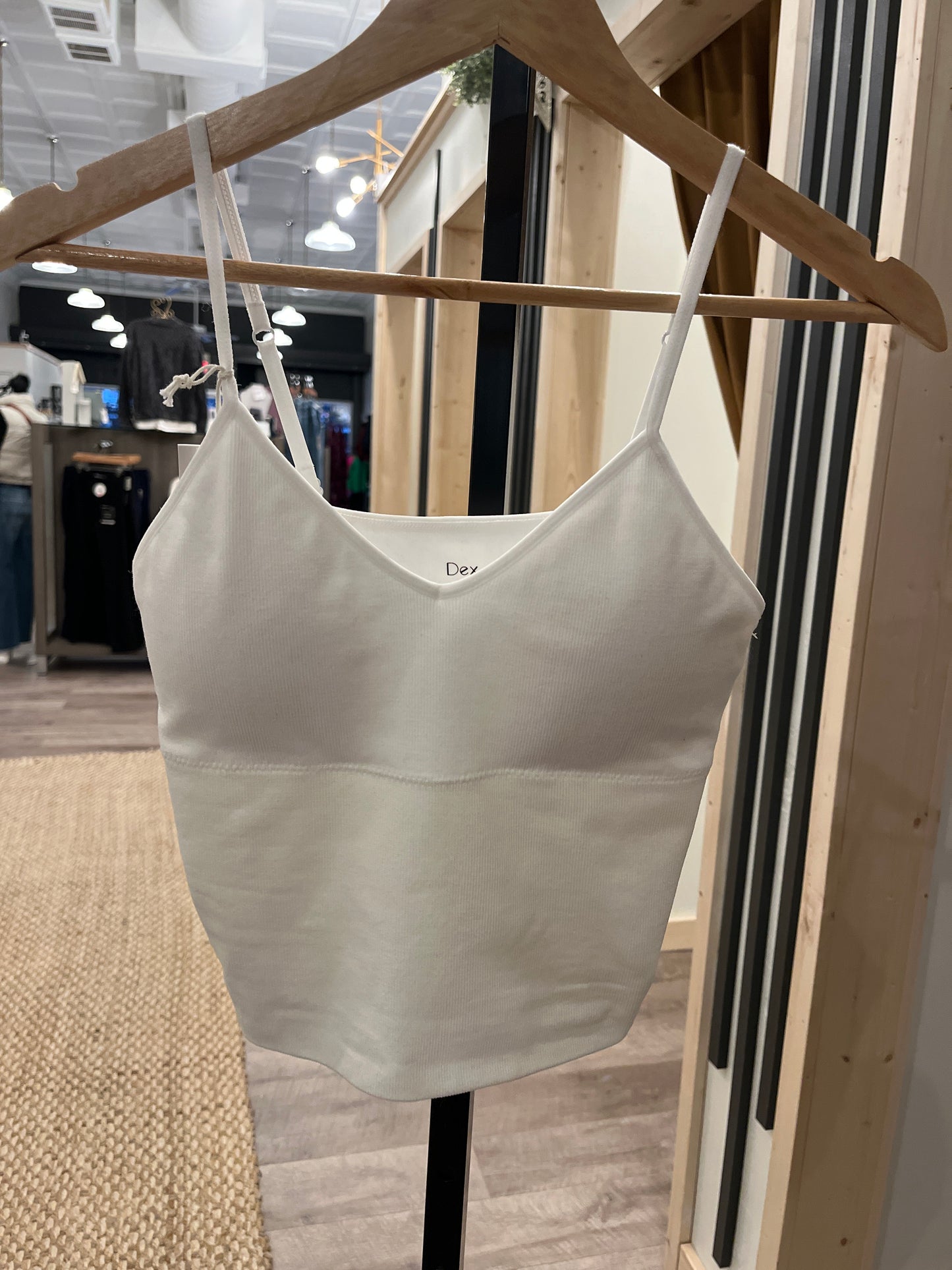 White Seamless bra