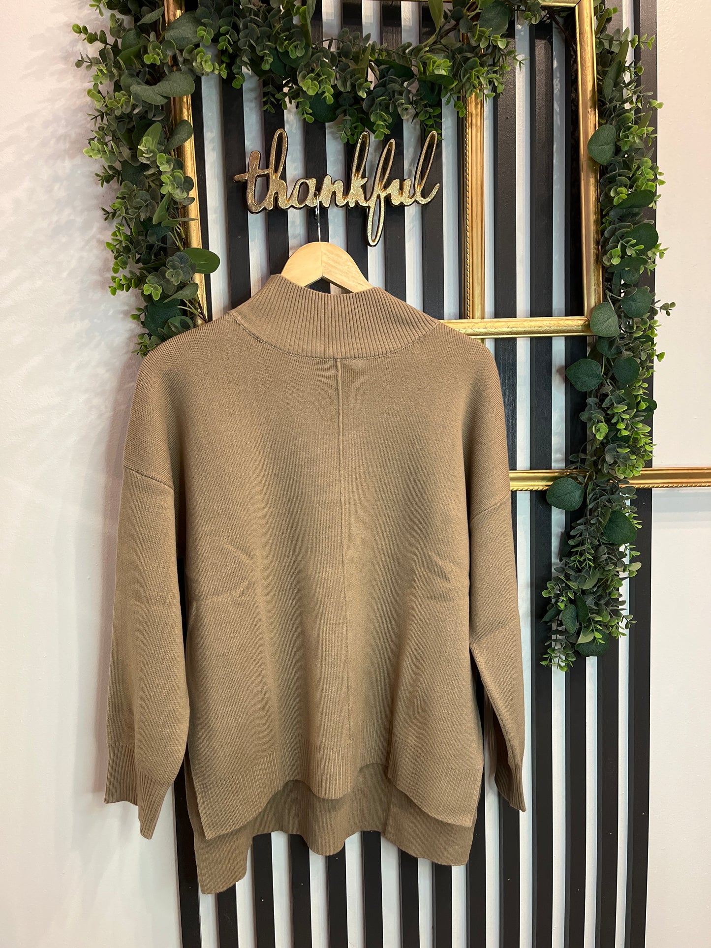 Mock Neck Sweater