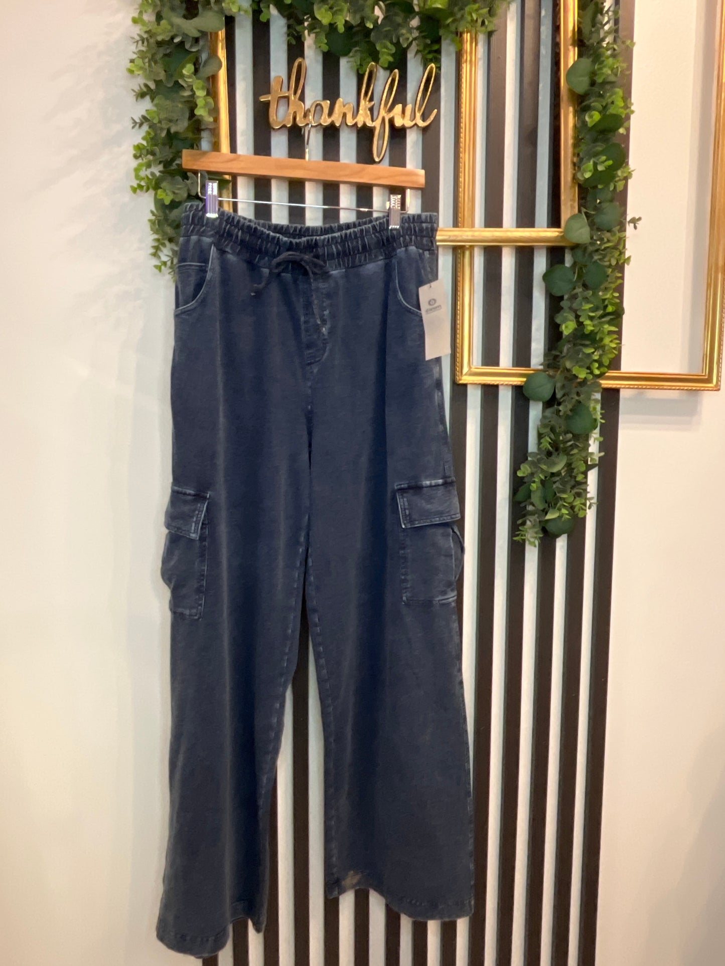 Mineral Wash Cargo Pant