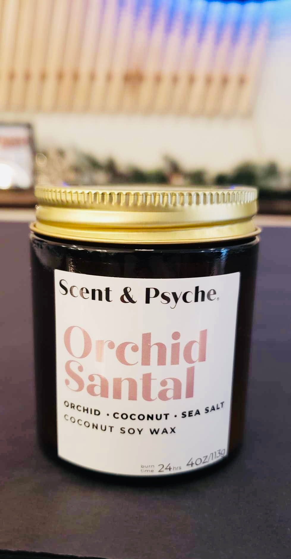 Scent and Psyche Candle- Orchid Santal