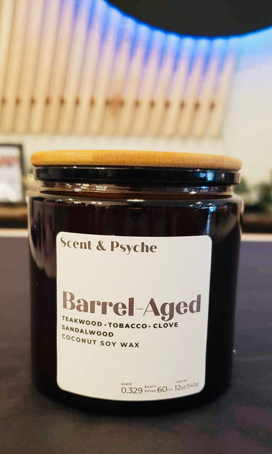 Scent and Psyche Candle - Barrel - Aged